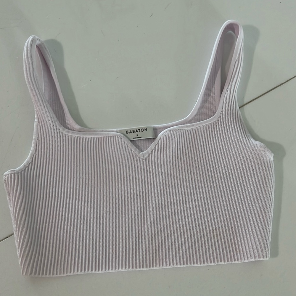 Babaton crop top - lavender